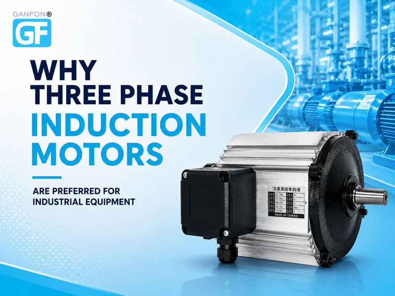 Why Three-Phase Induction Motors Are Widely Used in Industrial Equipment?