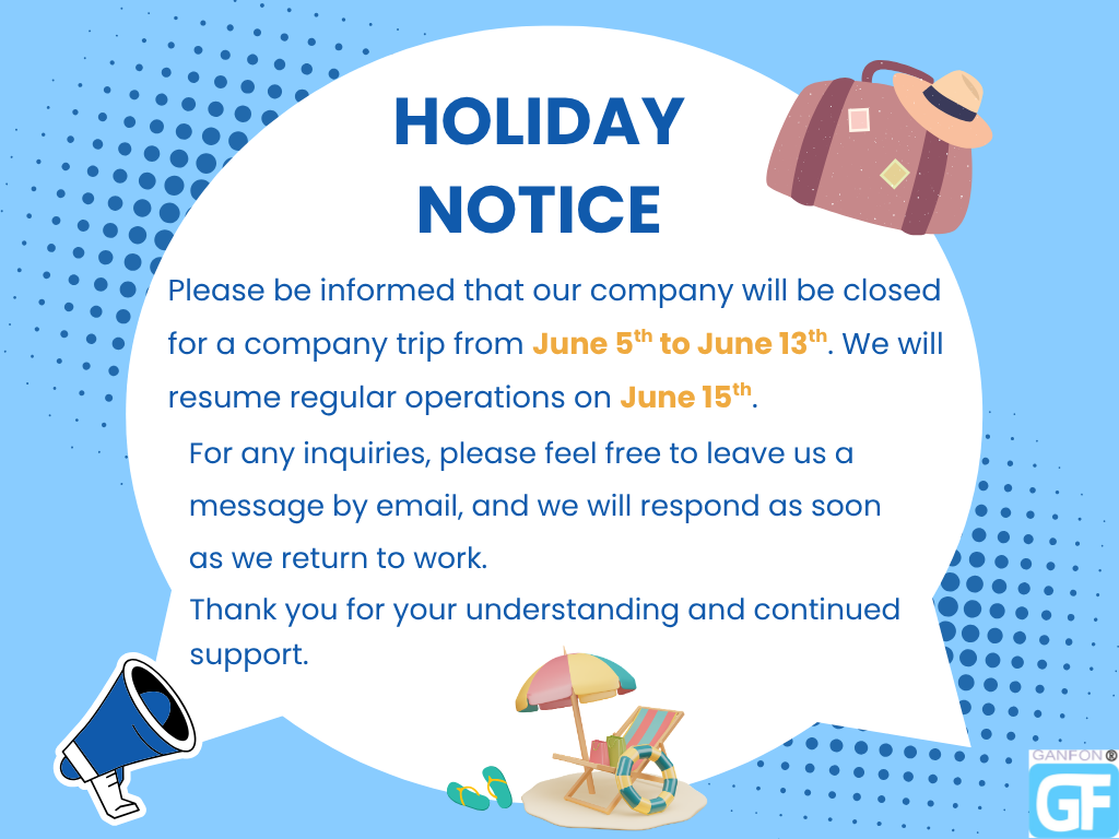 Holiday Notice | June 5 (Fri.) – June 13 (Sat.)